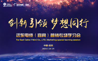 創(chuàng)新引領(lǐng) 夢(mèng)想同行 | 遠(yuǎn)東電纜（宜賓）營(yíng)銷(xiāo)專場(chǎng)學(xué)習(xí)會(huì)暨2023年度頒獎(jiǎng)大會(huì)圓滿舉行