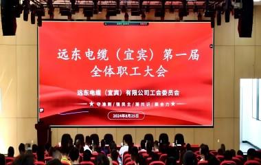 凝心聚力 奮楫篤行|遠東電纜（宜賓）第一屆全體職工大會順利召開