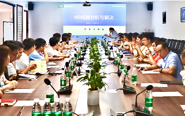 提質培優(yōu) 增新賦能|遠東宜賓智能產業(yè)園開展 《8D問題分析與解決》培訓